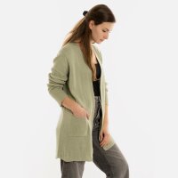 Knit Factory Ella Strickjacke Sage Green 36/38