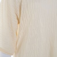 Knit Factory Jose Strickpullover Beige 36/42 Gestreift