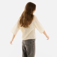 Knit Factory Jose Strickpullover Beige 36/42 Gestreift