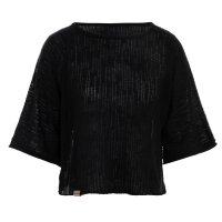 Knit Factory Jose Strickpullover Schwarz 36/42 Gestreift