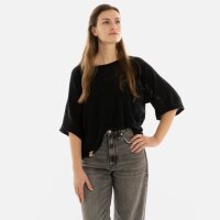 Knit Factory Jose Strickpullover Schwarz 36/42 Gestreift