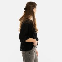 Knit Factory Jose Strickpullover Schwarz 36/42 Gestreift