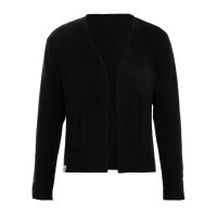Knit Factory Ella Kurze Strickjacke Schwarz 36/38