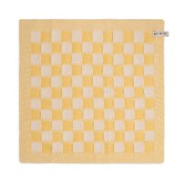 Knit Factory Küchentuch Block Ecru Gold 50x50 cm...