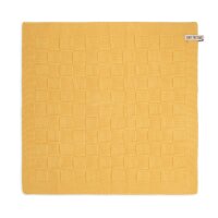 Knit Factory Küchentuch Uni Gold 50x50 cm Kariert