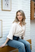 Knit Factory Nova Bluse Beige 36/38