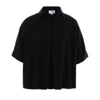 Knit Factory Nova Bluse Schwarz 36/38