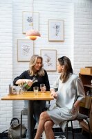 Knit Factory Nova Bluse Schwarz 36/38