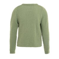 Knit Factory Becky Kurze Strickjacke Sage Green 40/42