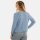 Knit Factory Becky Kurze Strickjacke Crystal Blue 40/42