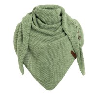Knit Factory Coco Dreiecksschal Sage Green 190x85 cm