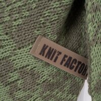 Knit Factory Lea Dreiecksschal Urban Green Sage Green 190x85 cm Mix