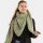 Knit Factory Lea Dreiecksschal Urban Green Sage Green 190x85 cm Mix
