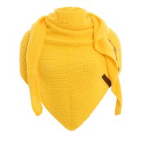 Knit Factory Coco Dreiecksschal Canario Yellow 190x85 cm