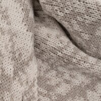 Knit Factory Lea Dreiecksschal Beige Iced Clay 190x85 cm Mix