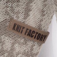 Knit Factory Lea Dreiecksschal Beige Iced Clay 190x85 cm Mix
