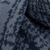 Knit Factory Lea Dreiecksschal Jeans Indigo 190x85 cm Mix