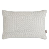 Knit Factory Evita Kissen Beige 60x40 cm Fischgrät