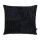 Knit Factory Ritz Kissen Schwarz 50x50 cm Gestreift
