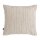 Knit Factory Ritz Kissen Beige 50x50 cm Gestreift
