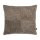 Knit Factory Ritz Kissen Taupe 50x50 cm Gestreift