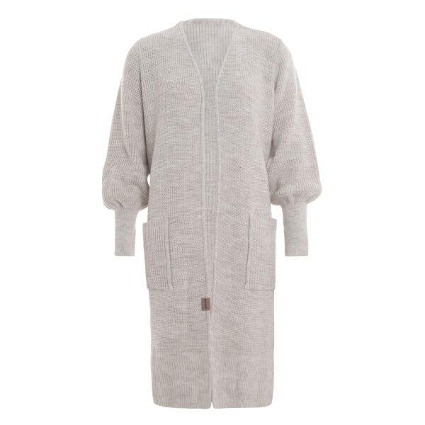 Knit Factory Patty Lange Strickjacke Beige 40/42