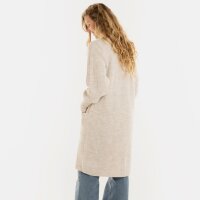 Knit Factory Patty Lange Strickjacke Beige 40/42