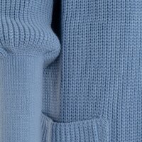 Knit Factory Patty Lange Strickjacke Crystal Blue 36/38