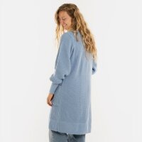 Knit Factory Patty Lange Strickjacke Crystal Blue 36/38