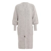 Knit Factory Patty Lange Strickjacke Beige 36/38