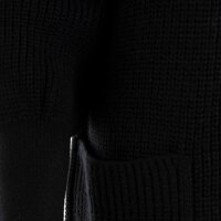 Knit Factory Patty Lange Strickjacke Schwarz 36/38