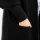 Knit Factory Patty Lange Strickjacke Schwarz 36/38
