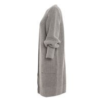 Knit Factory Patty Lange Strickjacke Iced Clay 36/38