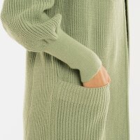 Knit Factory Patty Lange Strickjacke Sage Green 36/38