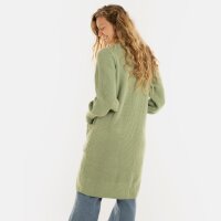 Knit Factory Patty Lange Strickjacke Sage Green 40/42
