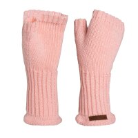 Knit Factory Cleo Handstulpen Blossom Pink One Size