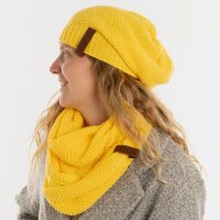 Knit Factory Coco Loop Schal Canario Yellow One Size