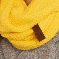 Knit Factory Coco Loop Schal Canario Yellow One Size