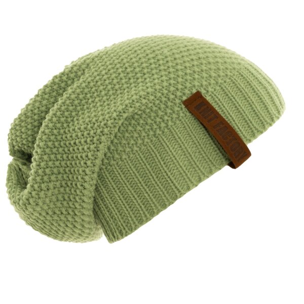 Knit Factory Coco Mütze Sage Green One Size