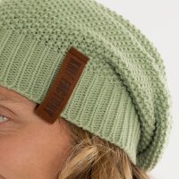 Knit Factory Coco Mütze Sage Green One Size