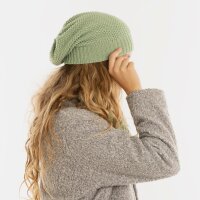 Knit Factory Coco Mütze Sage Green One Size