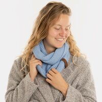 Knit Factory Coco Loop Schal Crystal Blue One Size