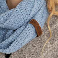 Knit Factory Coco Loop Schal Crystal Blue One Size
