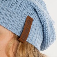 Knit Factory Coco Mütze Crystal Blue One Size
