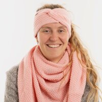 Knit Factory Joy Stirnband Blossom Pink One Size