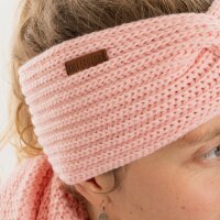 Knit Factory Joy Stirnband Blossom Pink One Size