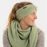 Knit Factory Joy Stirnband Sage Green One Size