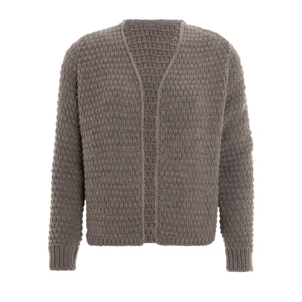 Knit Factory Becky Kurze Strickjacke Marron 40/42