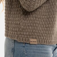 Knit Factory Becky Kurze Strickjacke Marron 40/42
