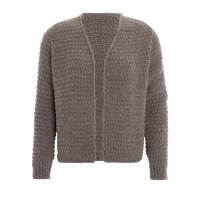 Knit Factory Becky Kurze Strickjacke Marron 36/38